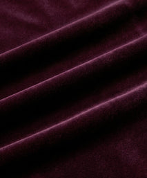 Burgunderrotes Abend-Sakko aus Samt in Tailored Fit mit steigendem Revers