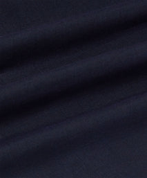 Navy Slim Fit Essential Linen Formal Shirt